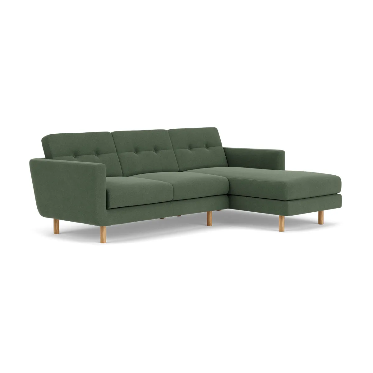 Conrad Fabric Right Chaise Sofa