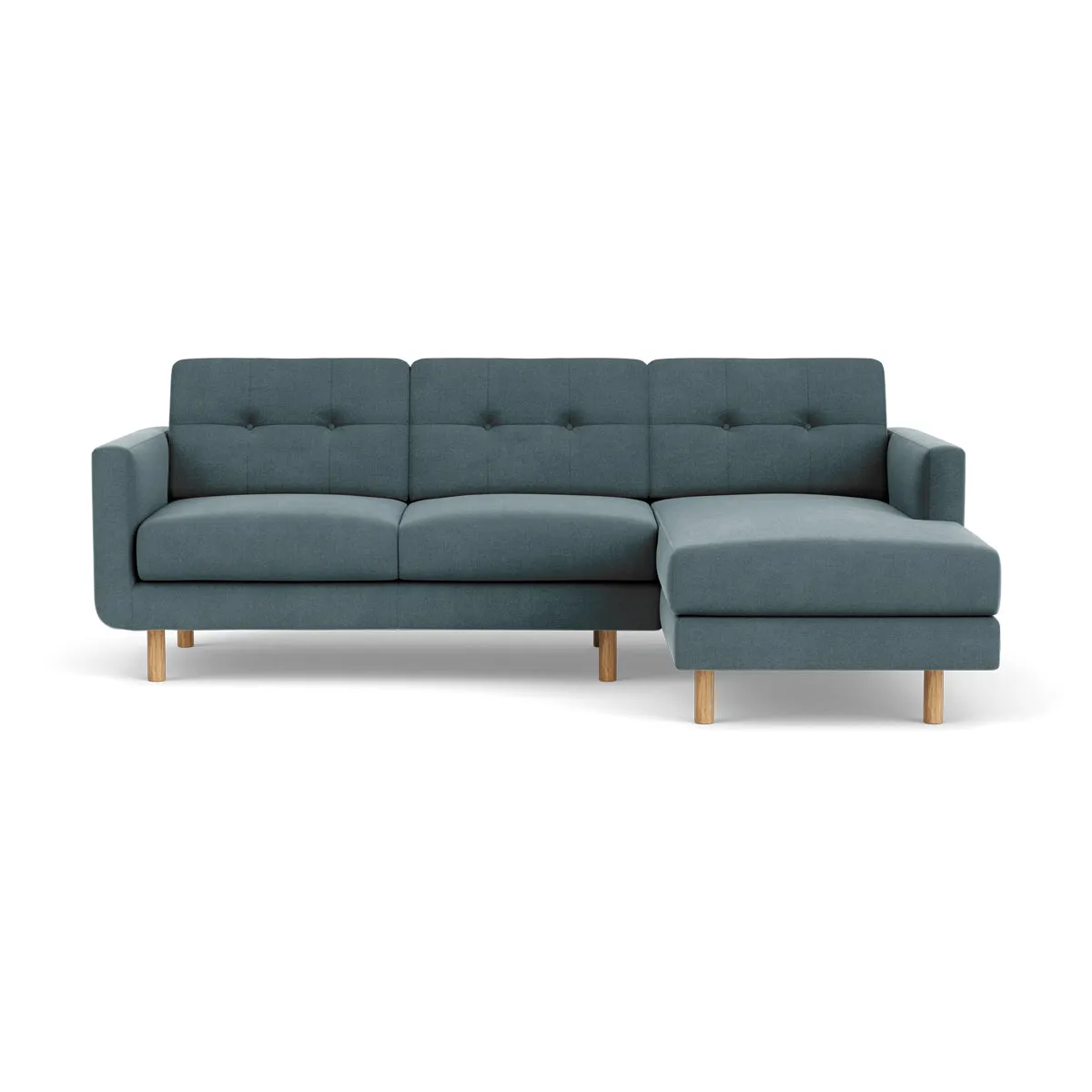 Conrad Fabric Right Chaise Sofa