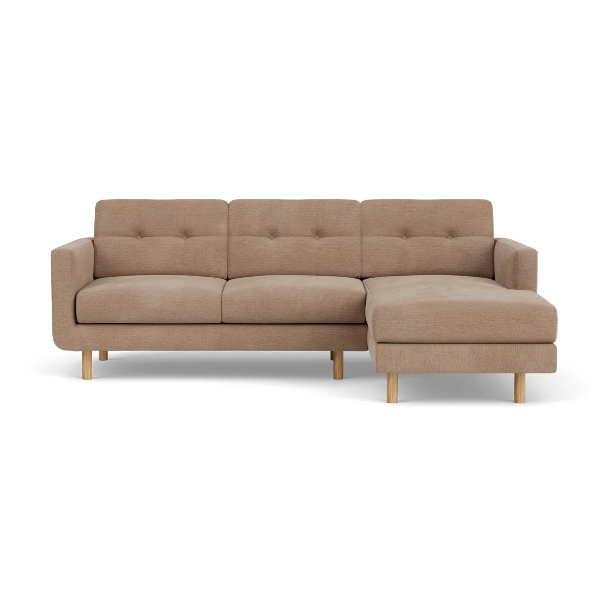 Conrad Fabric Right Chaise Sofa
