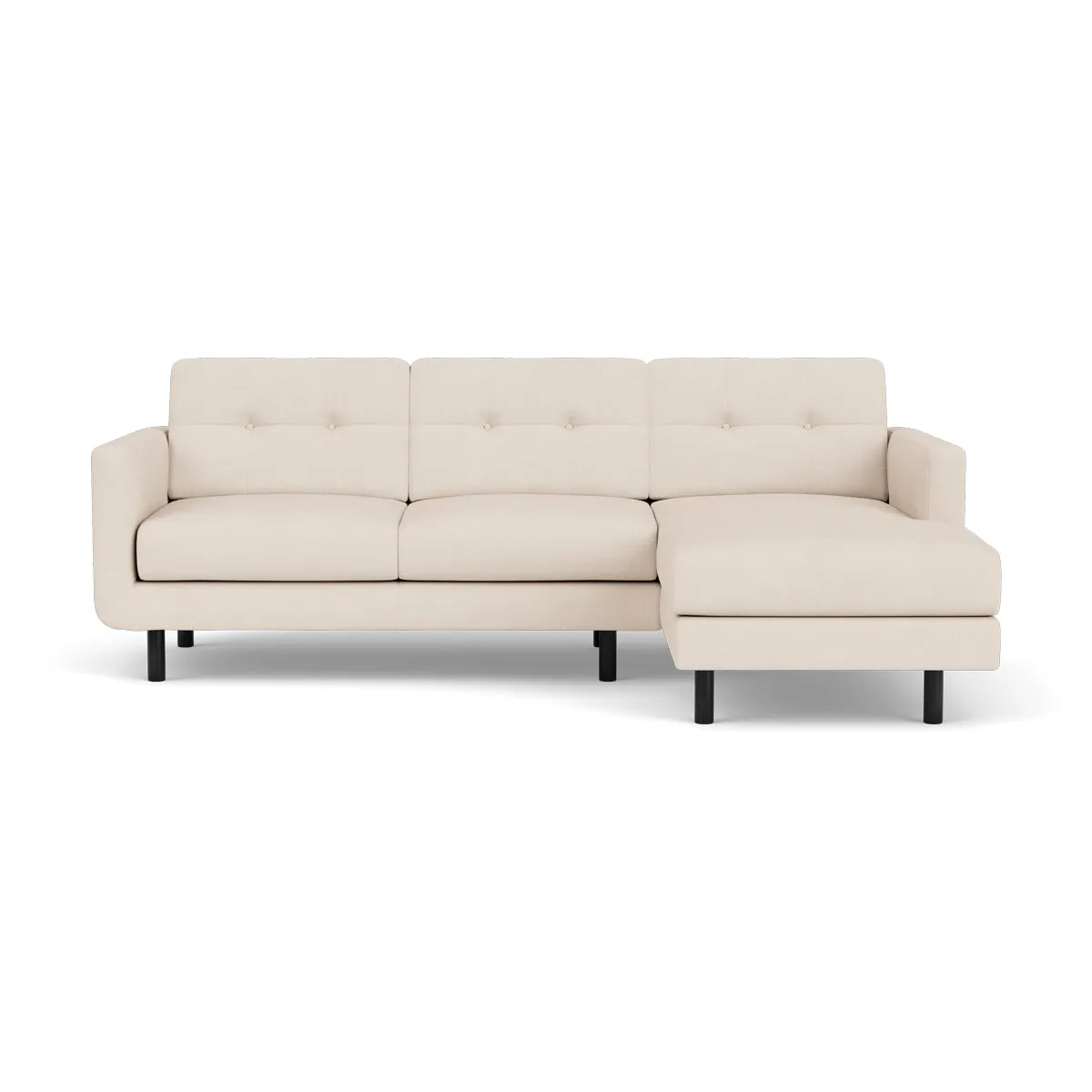 Conrad Fabric Right Chaise Sofa