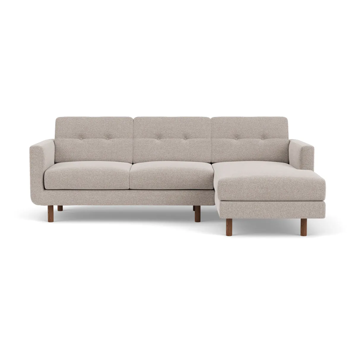 Conrad Fabric Right Chaise Sofa