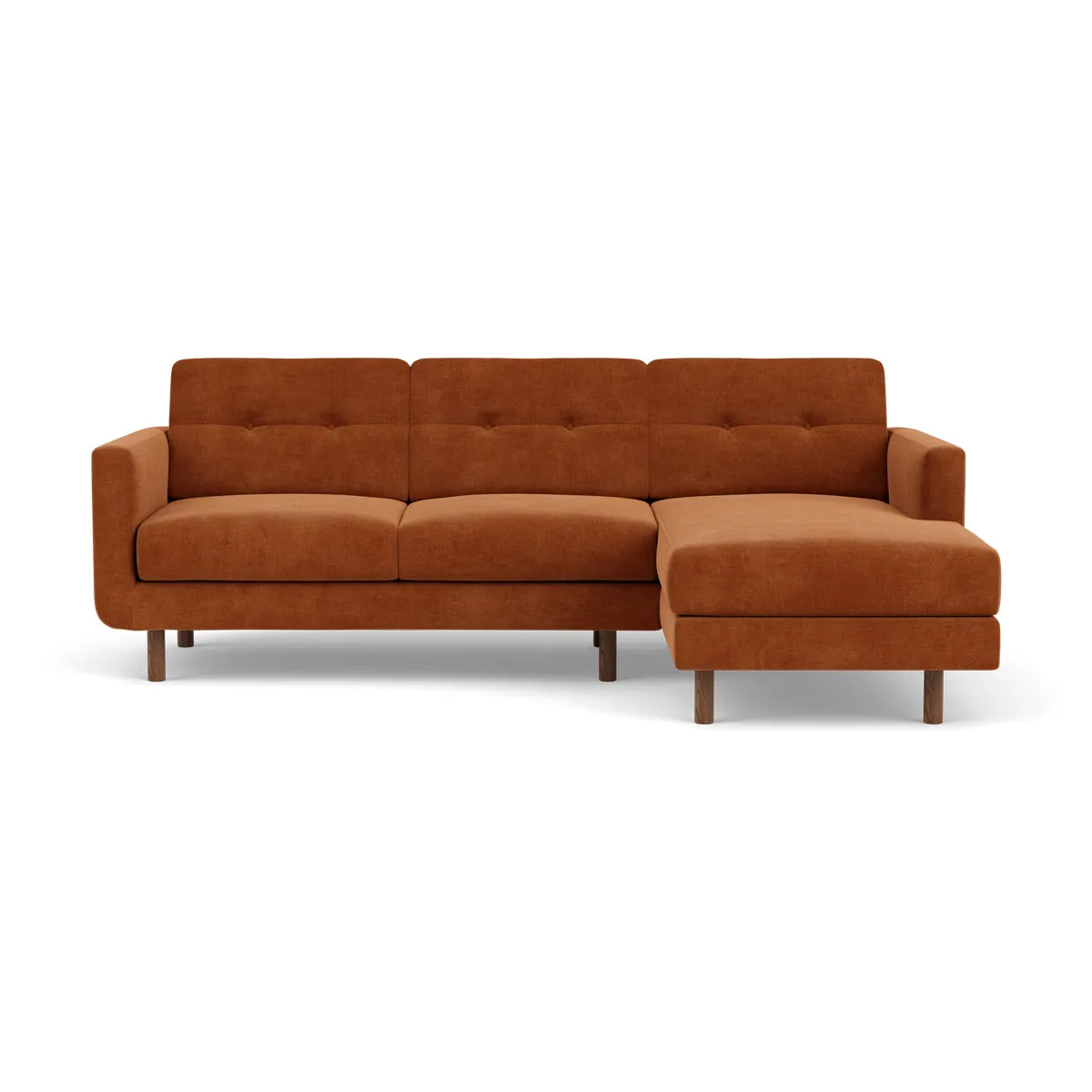 Conrad Fabric Right Chaise Sofa