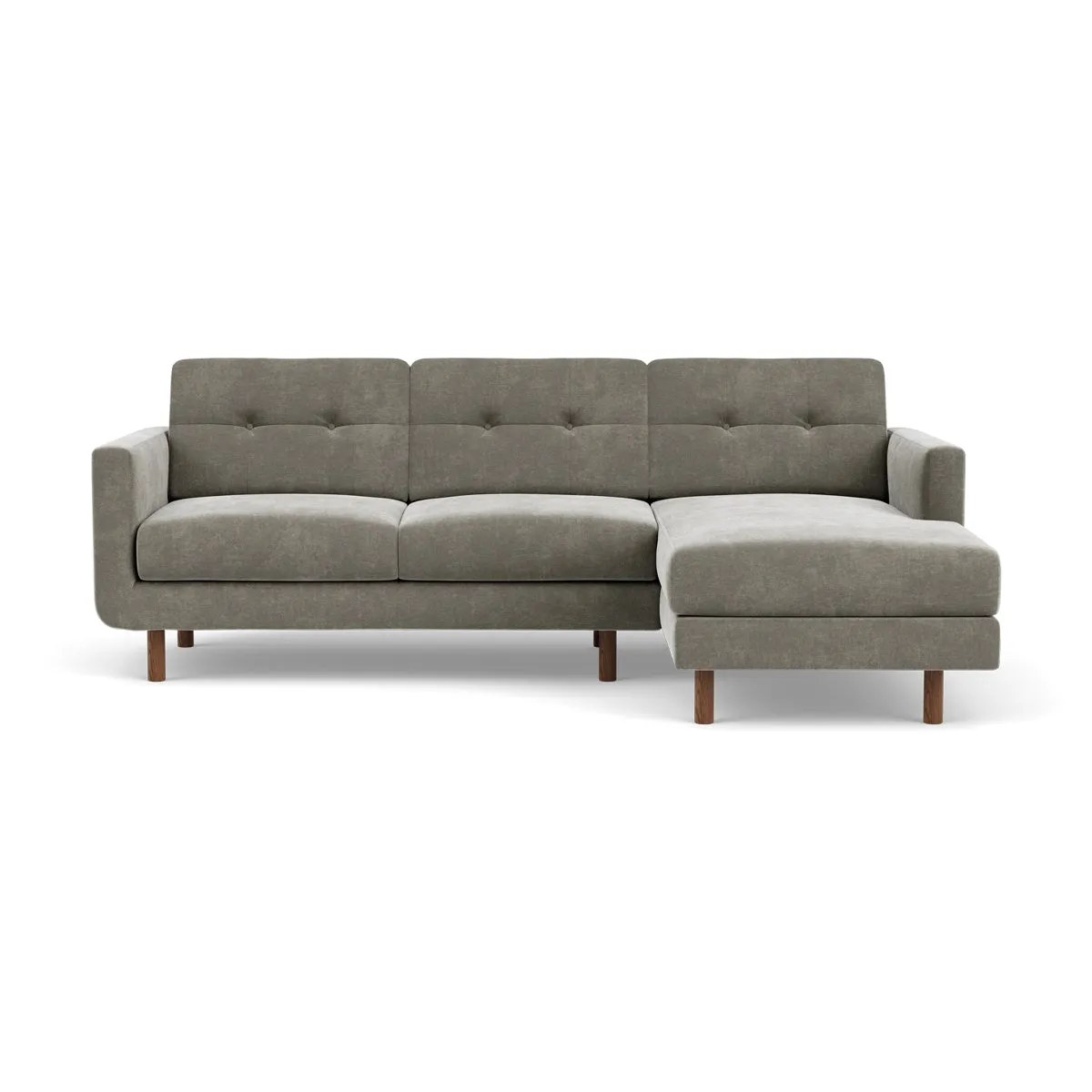 Conrad Fabric Right Chaise Sofa