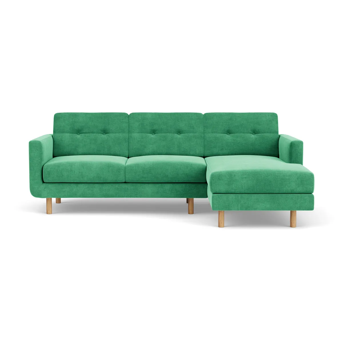 Conrad Fabric Right Chaise Sofa