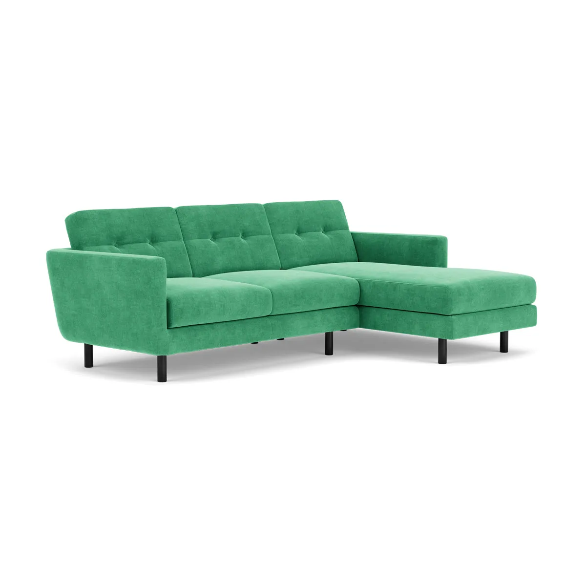Conrad Fabric Right Chaise Sofa