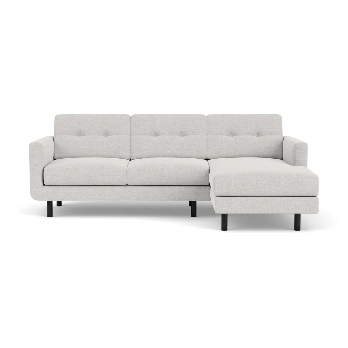 Conrad Fabric Right Chaise Sofa