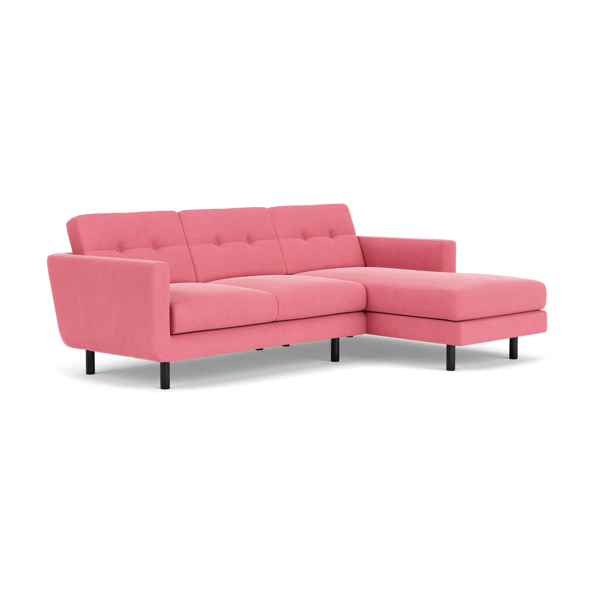Conrad Fabric Right Chaise Sofa
