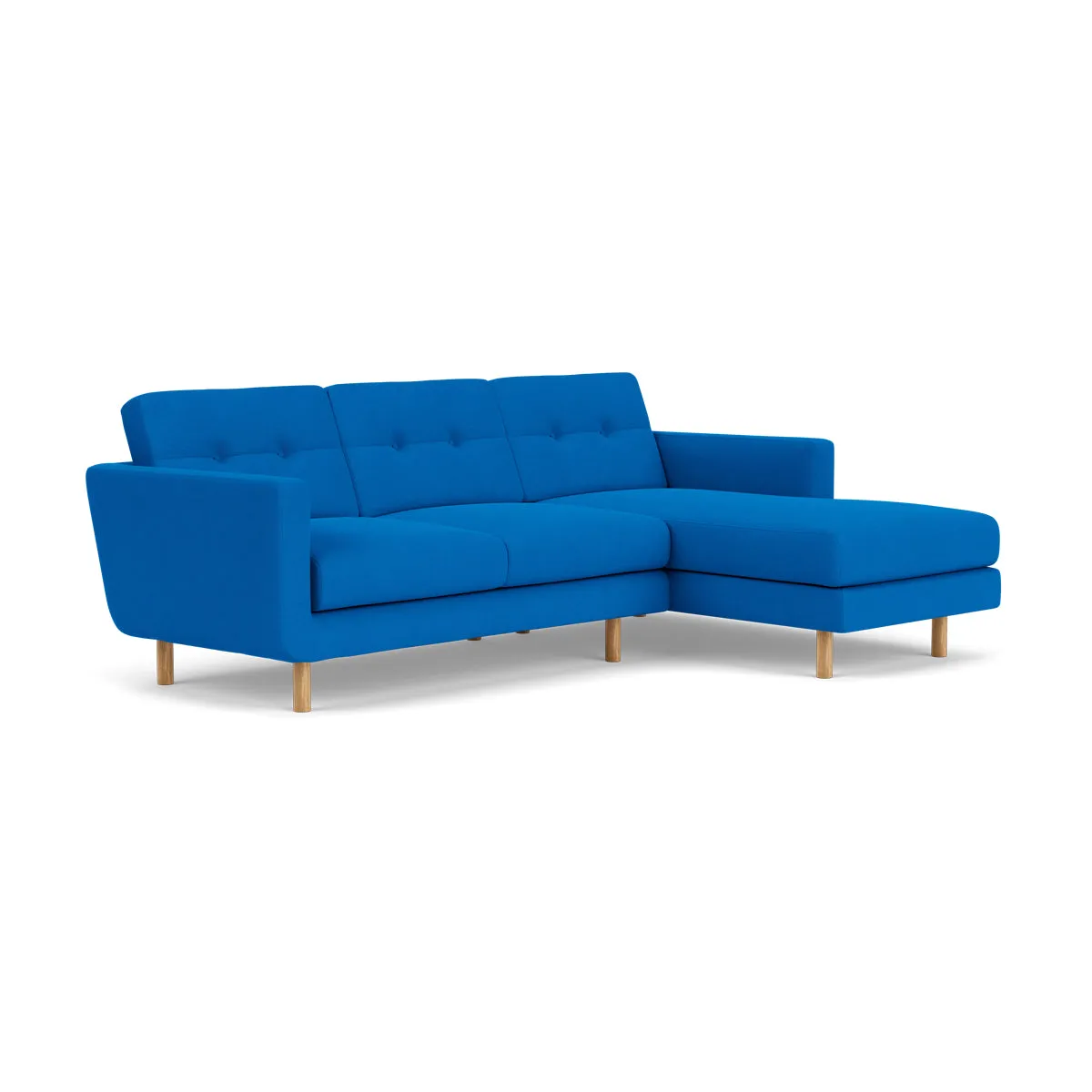 Conrad Fabric Right Chaise Sofa