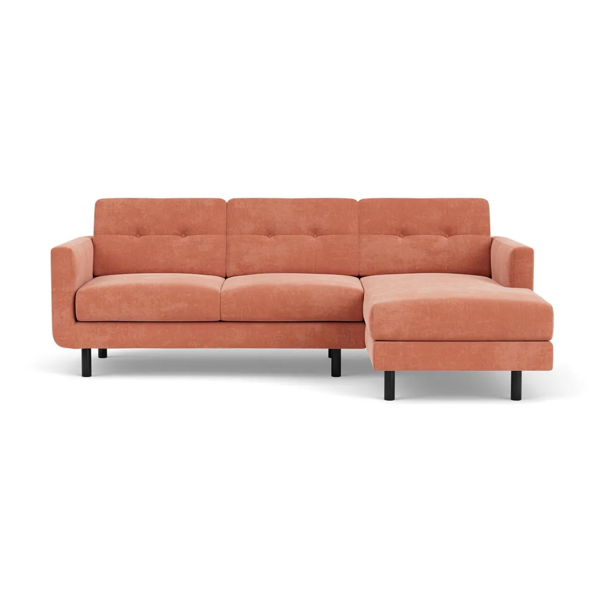 Conrad Fabric Right Chaise Sofa