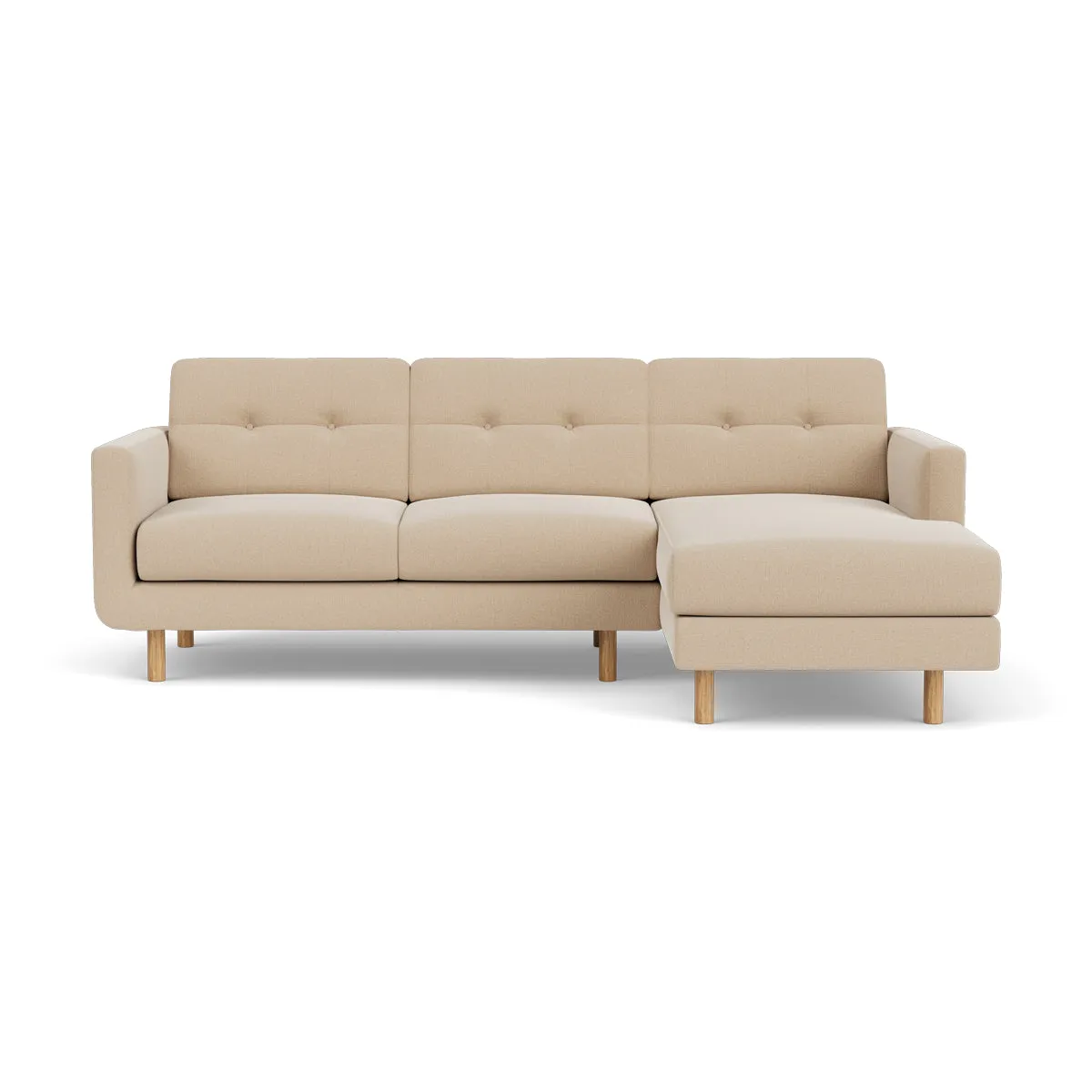 Conrad Fabric Right Chaise Sofa