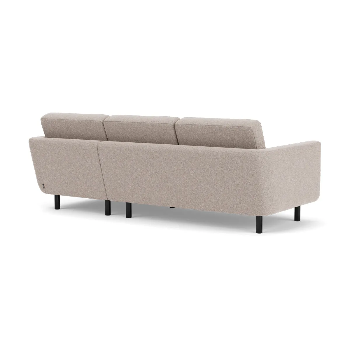 Conrad Fabric Right Chaise Sofa