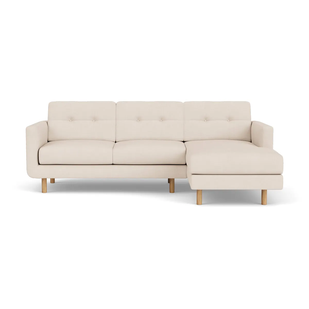 Conrad Fabric Right Chaise Sofa