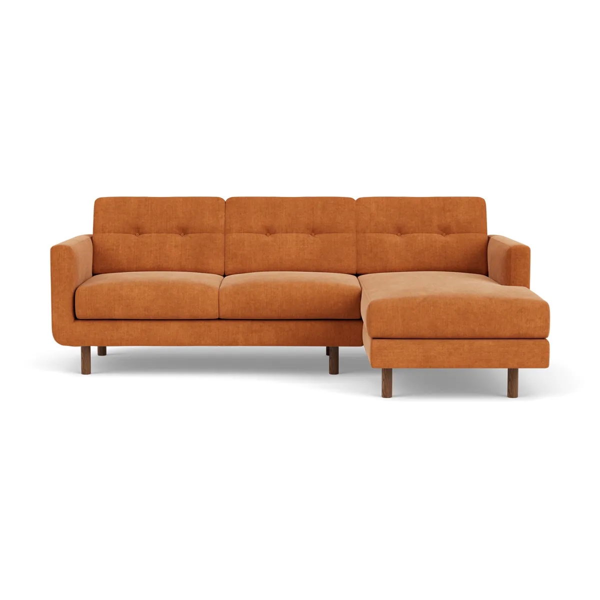 Conrad Fabric Right Chaise Sofa