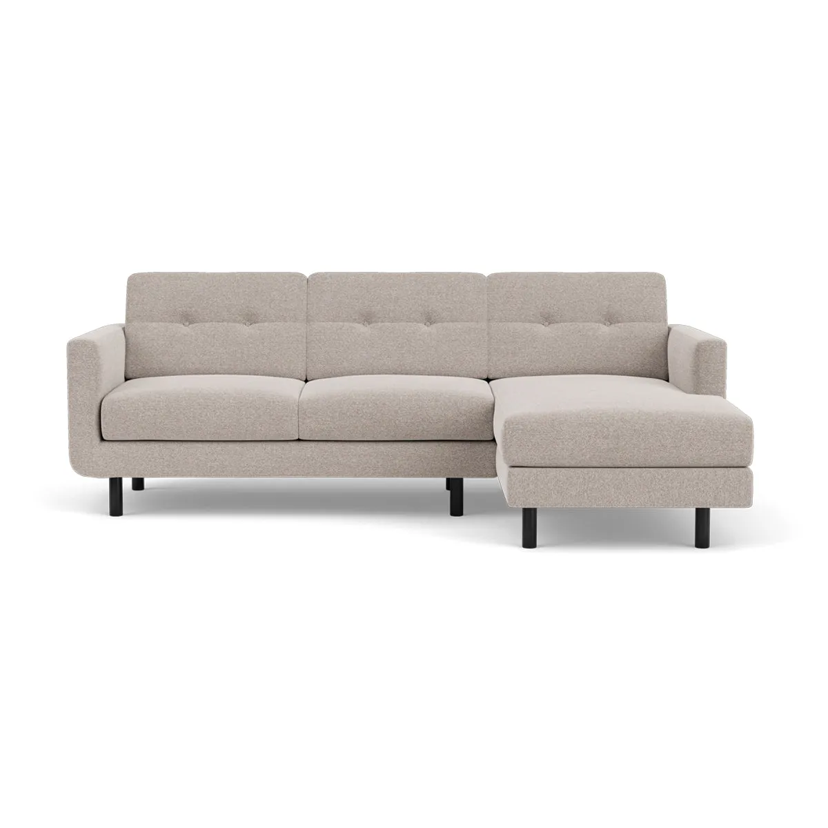 Conrad Fabric Right Chaise Sofa