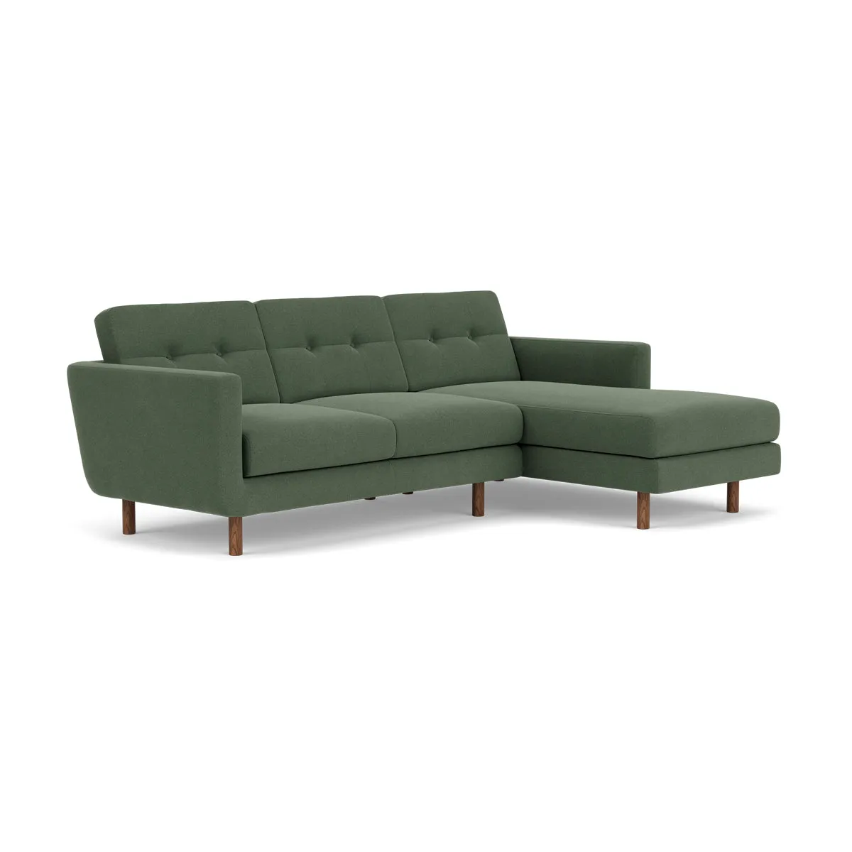 Conrad Fabric Right Chaise Sofa