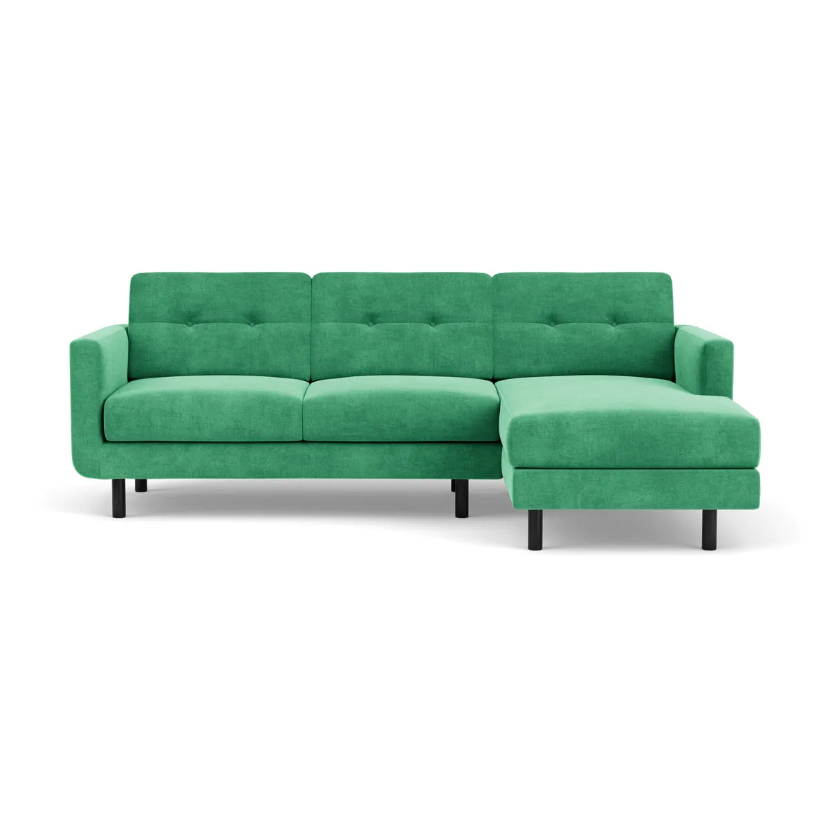 Conrad Fabric Right Chaise Sofa