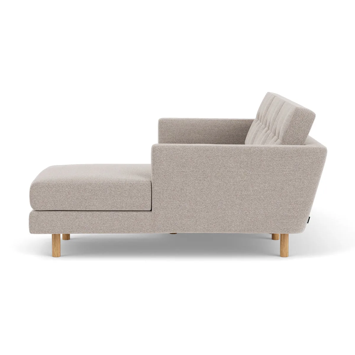 Conrad Fabric Right Chaise Sofa