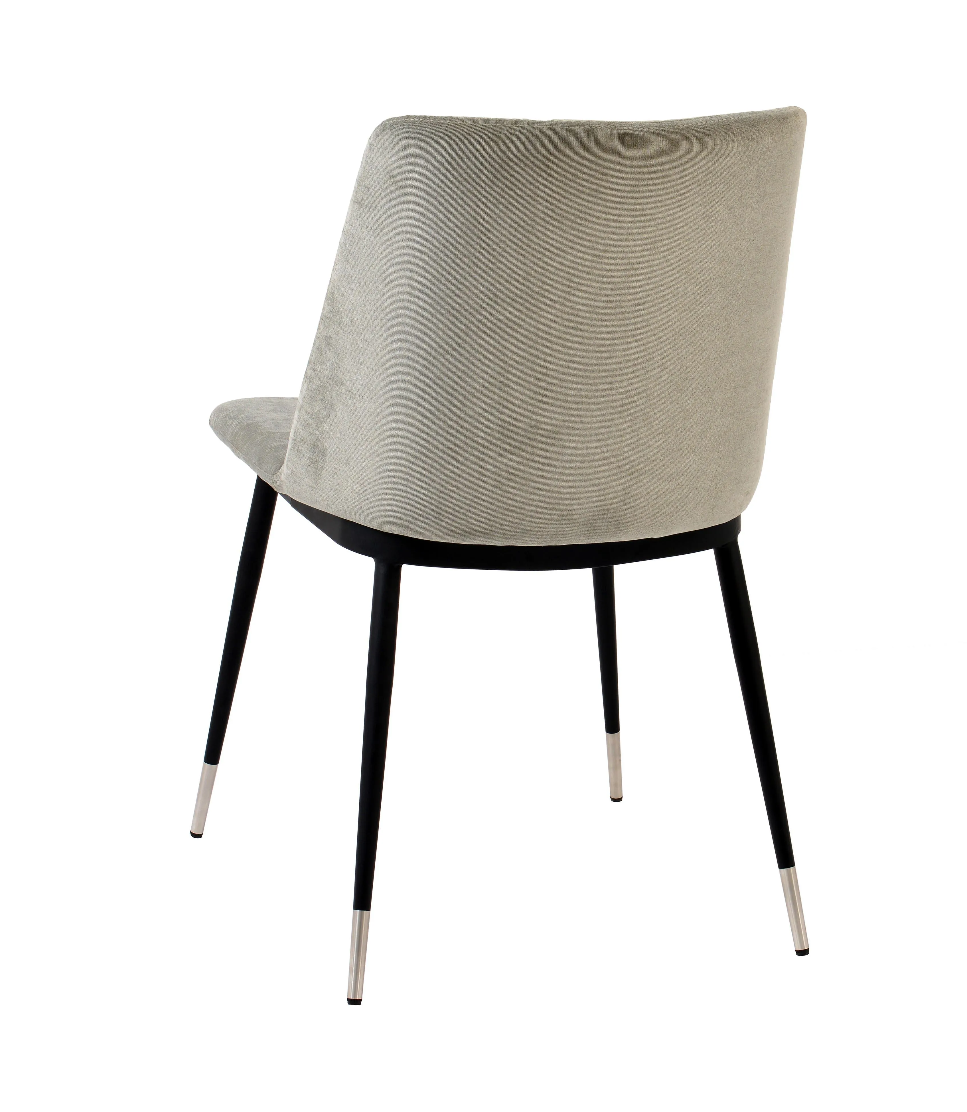 Copy of Evora Grey Velvet  2 Chair - with accent table