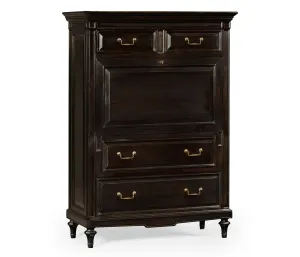 Country Farmhouse Collection - Directoire Style Ebonised Escritoire