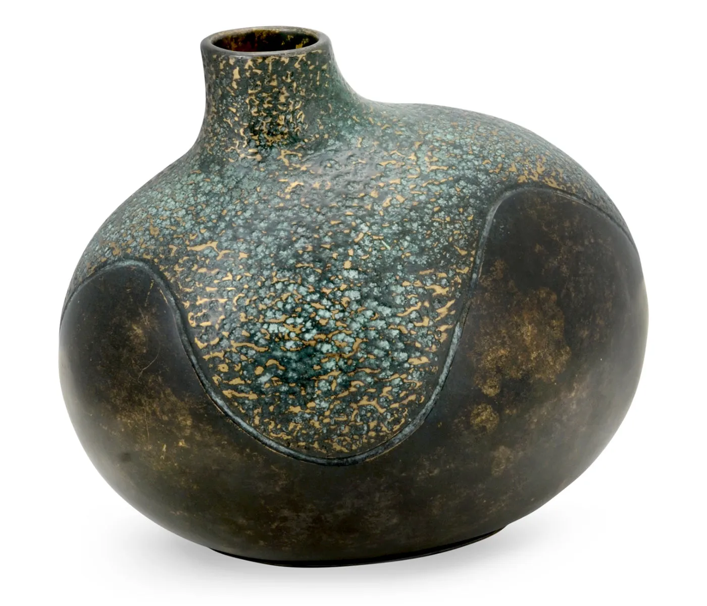 Curated Collection - Small Organic Vase in Dark Bronze