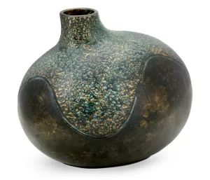 Curated Collection - Small Organic Vase in Dark Bronze