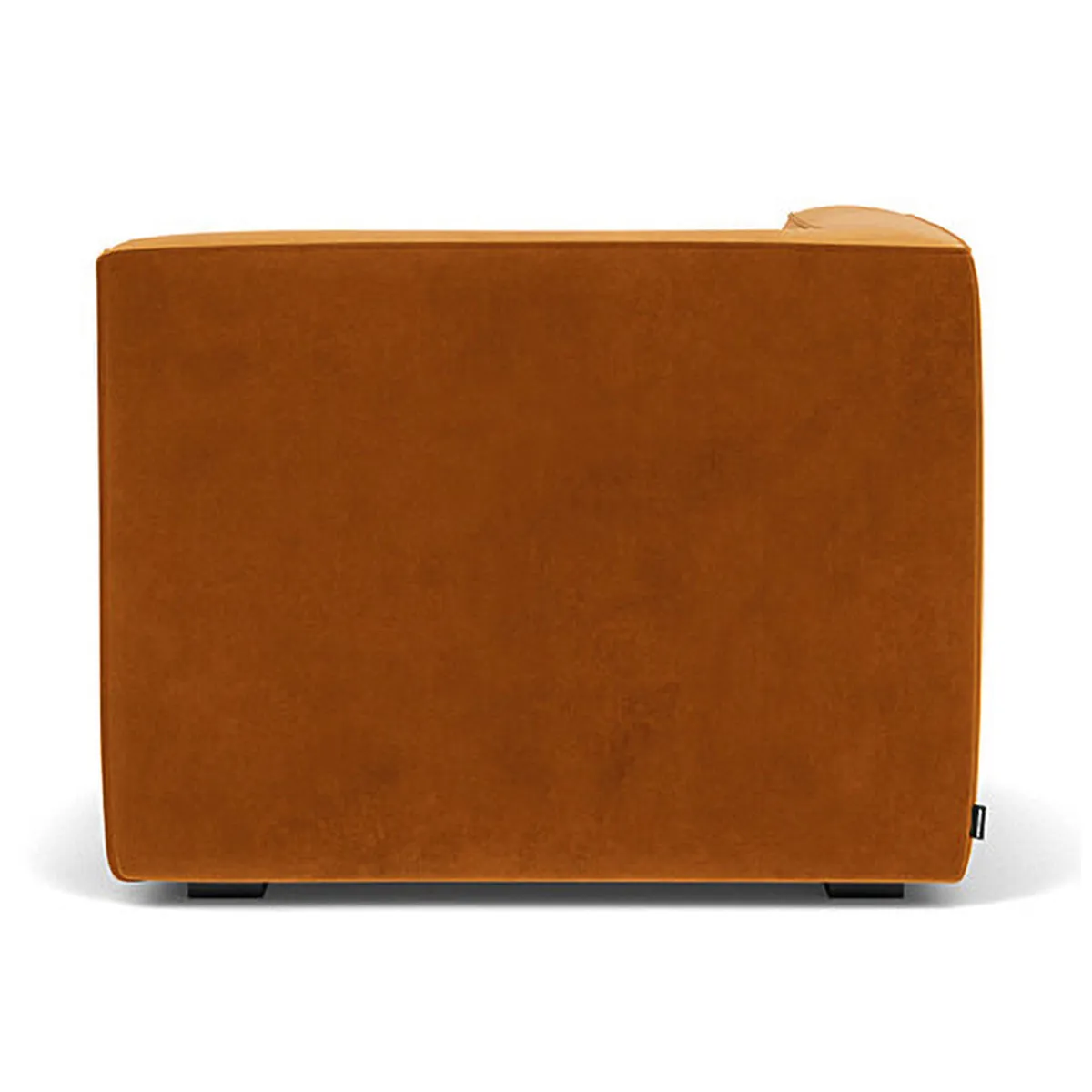 Dane Velvet 1 Seater Left Corner Modular Sofa