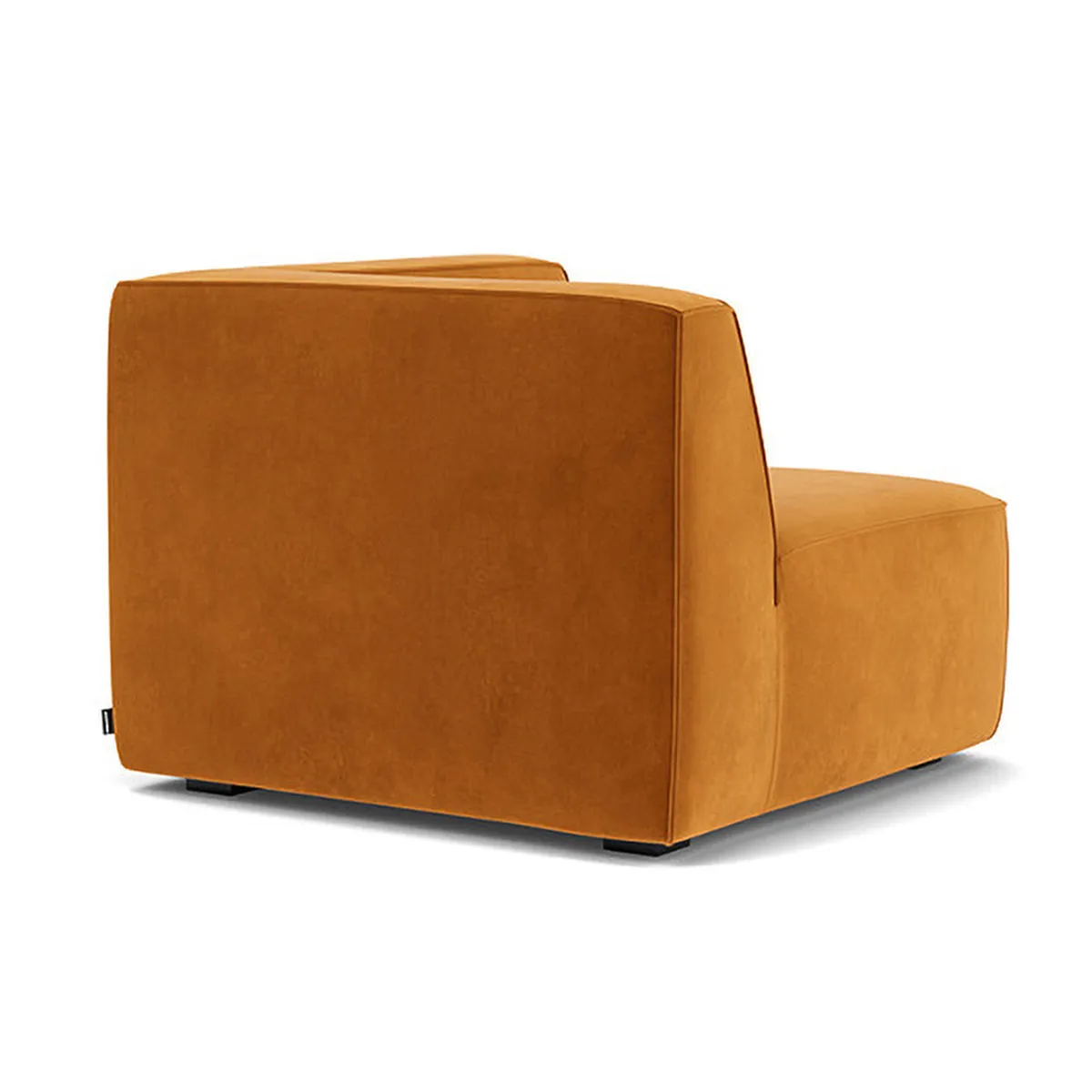 Dane Velvet 1 Seater Left Corner Modular Sofa