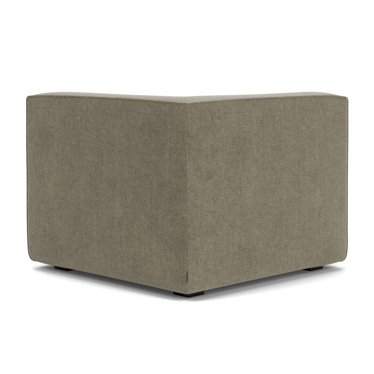Dane Velvet 1 Seater Left Corner Modular Sofa