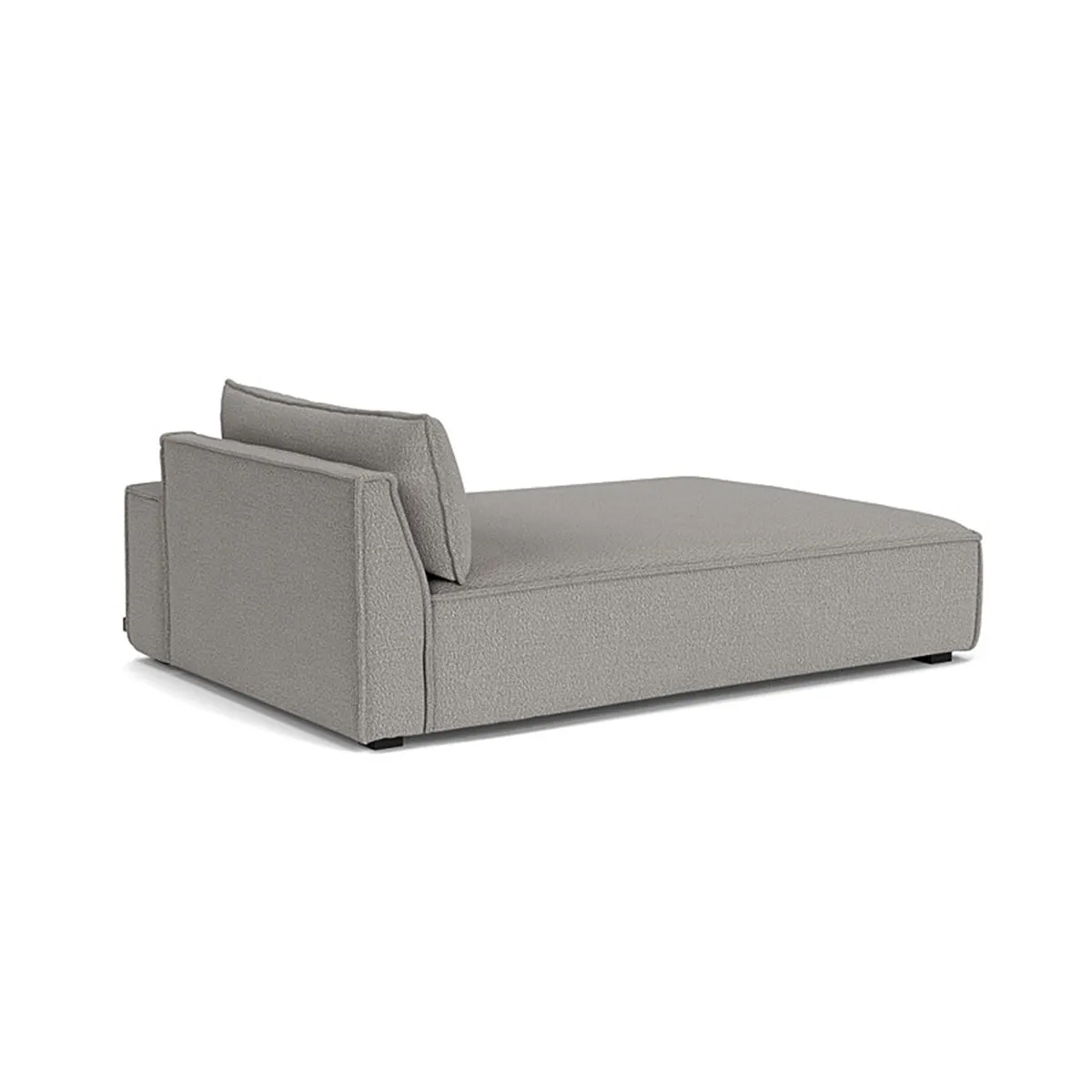 Daphne Boucle 1 Seater Right Chaise Modular Sofa