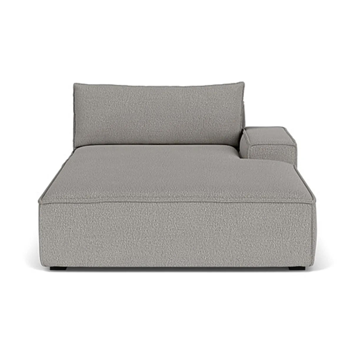 Daphne Boucle 1 Seater Right Chaise Modular Sofa