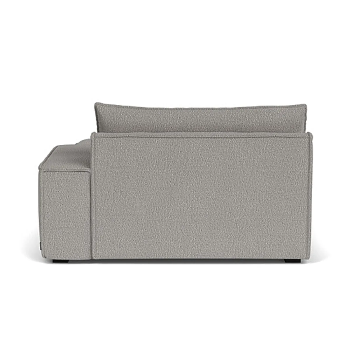 Daphne Boucle 1 Seater Right Chaise Modular Sofa