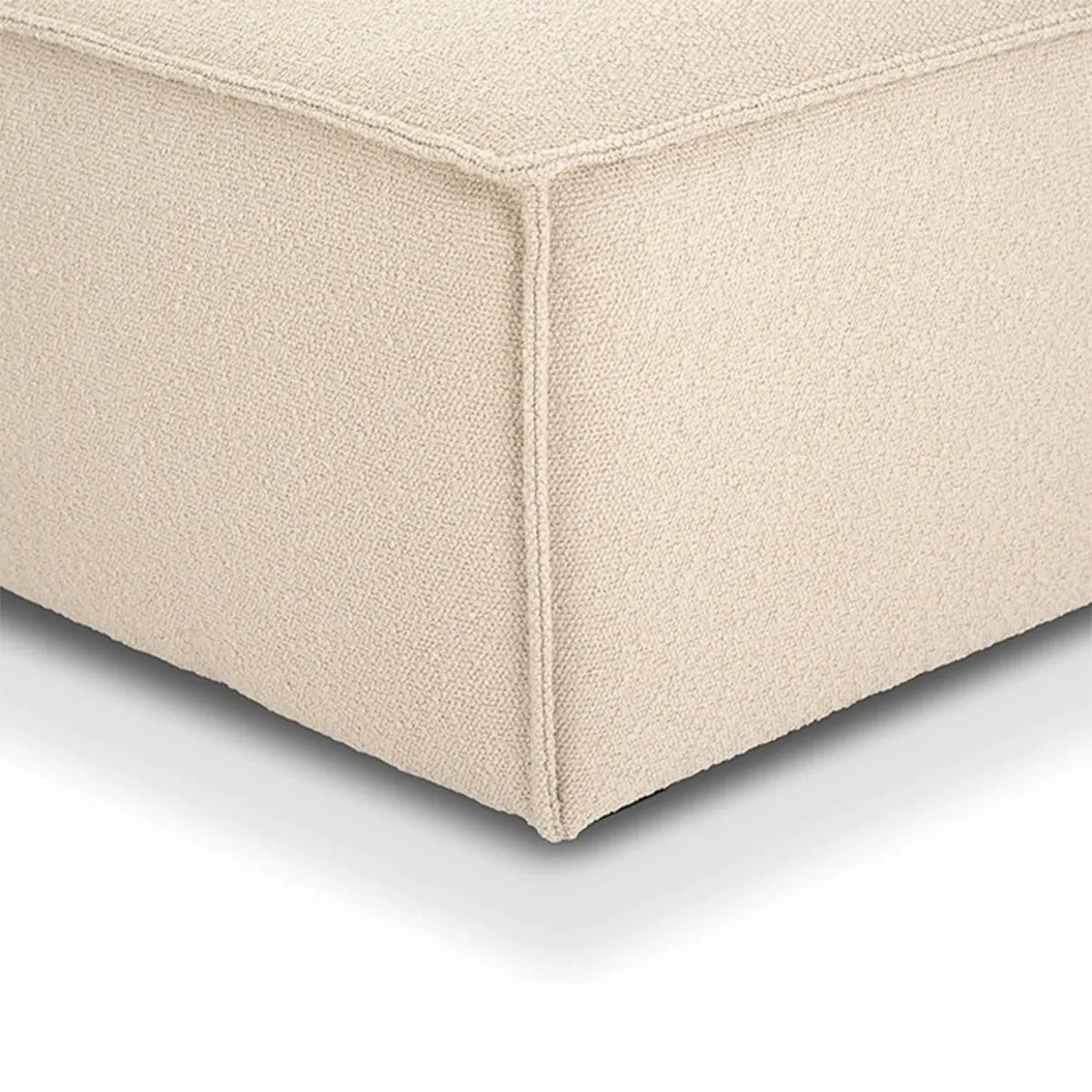 Daphne Boucle 1 Seater Right Chaise Modular Sofa