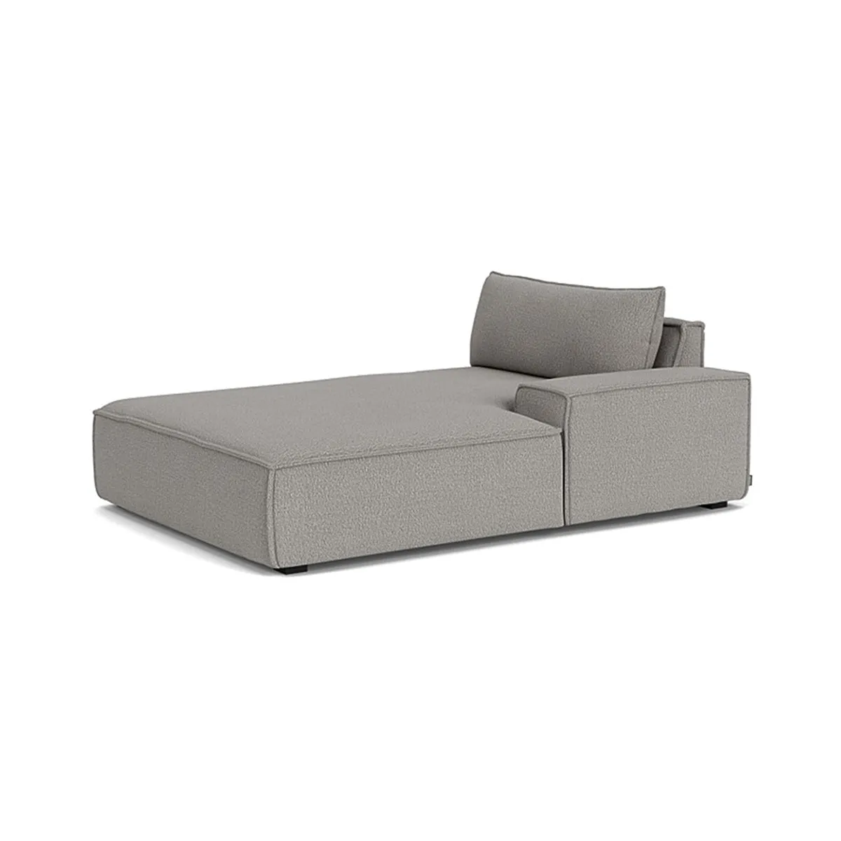 Daphne Boucle 1 Seater Right Chaise Modular Sofa