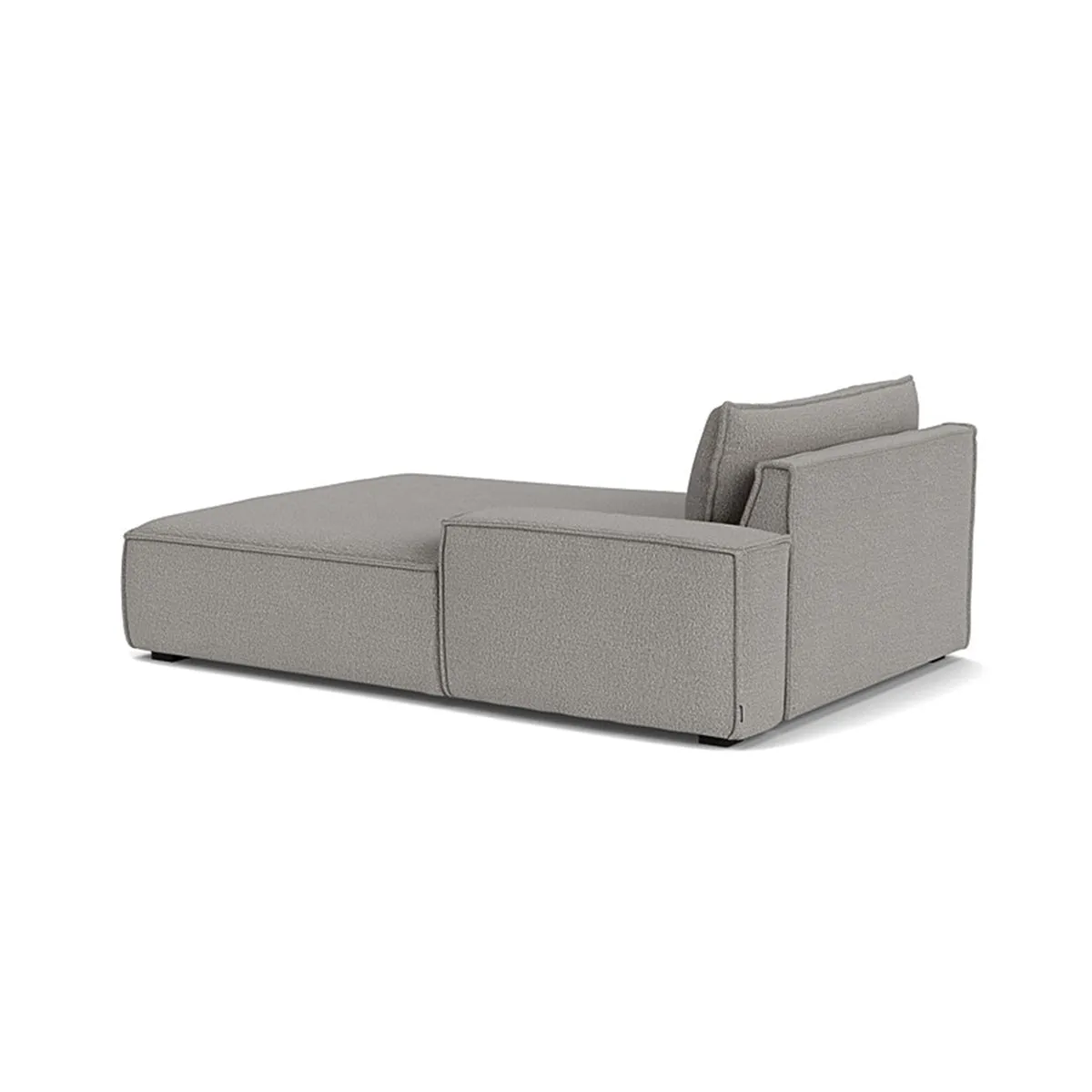 Daphne Boucle 1 Seater Right Chaise Modular Sofa
