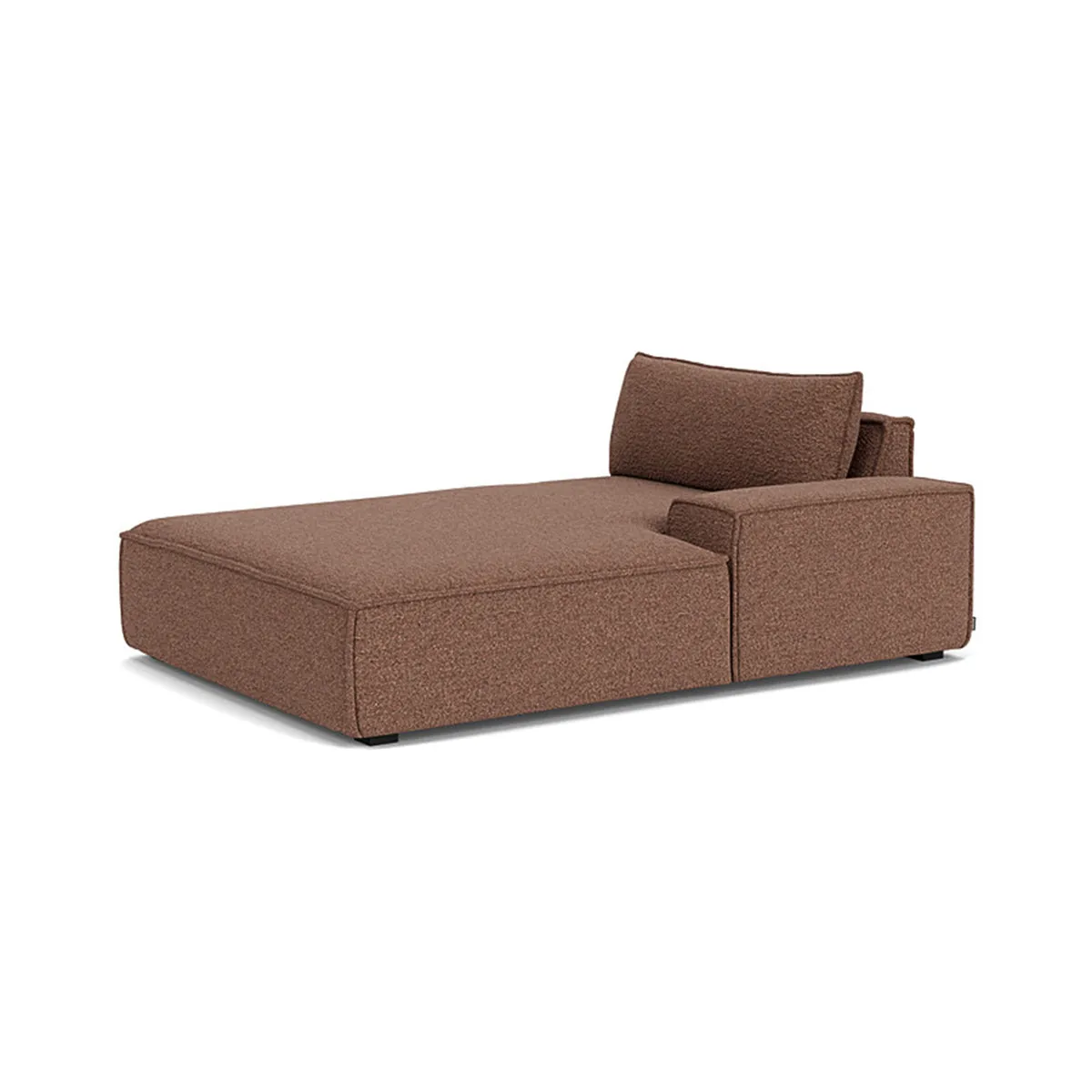 Daphne Boucle 1 Seater Right Chaise Modular Sofa
