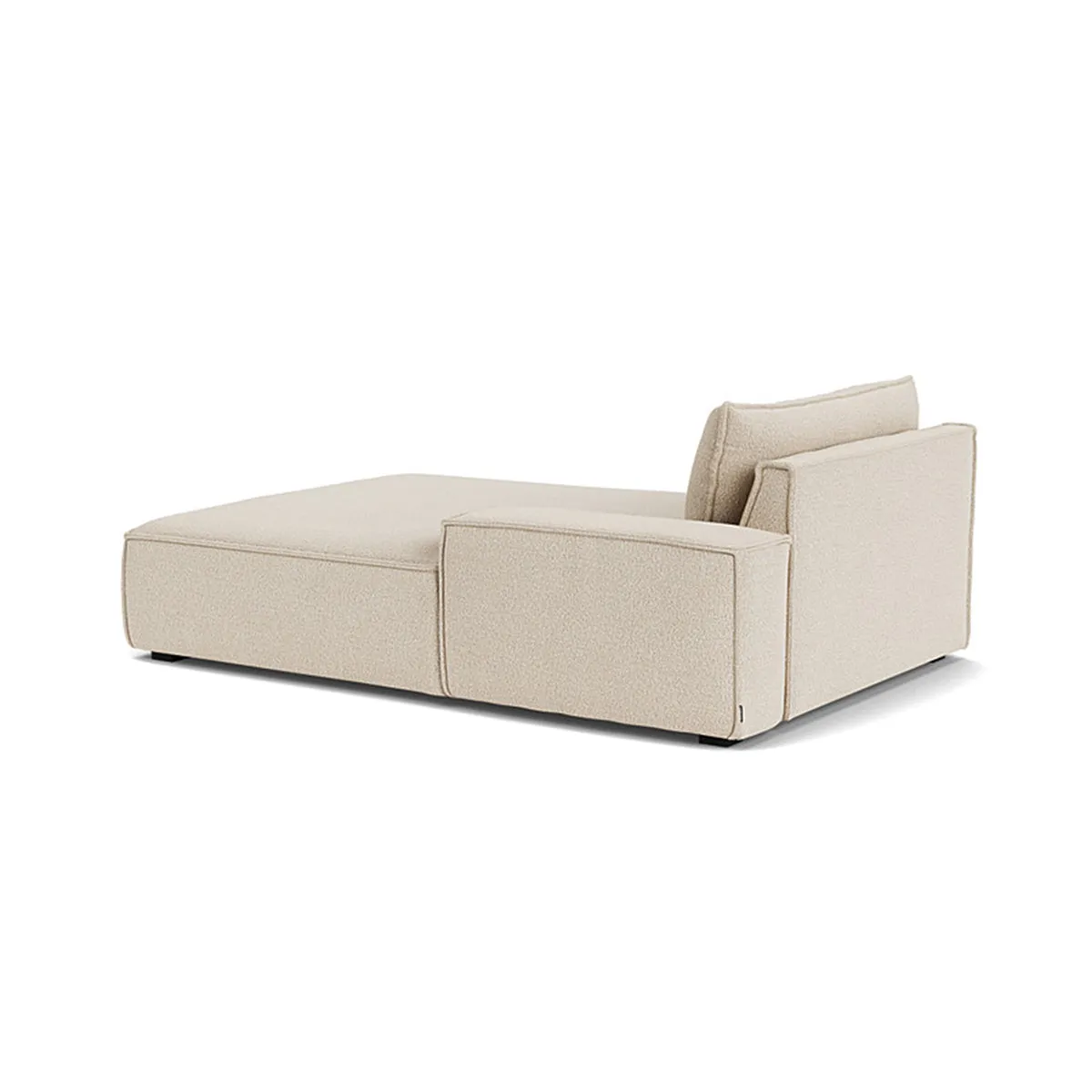 Daphne Boucle 1 Seater Right Chaise Modular Sofa