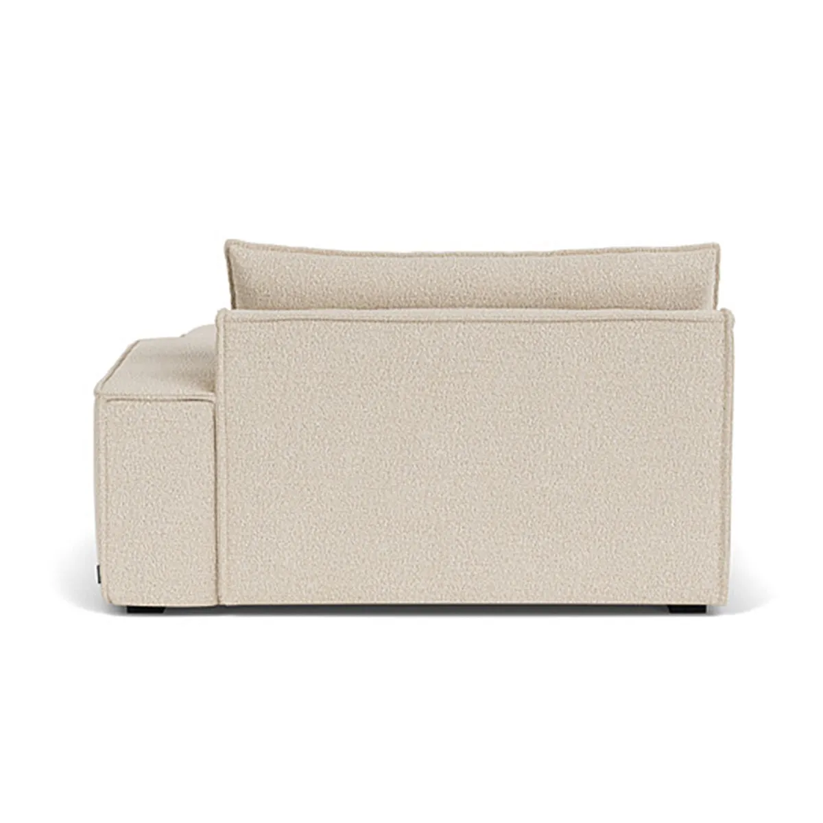 Daphne Boucle 1 Seater Right Chaise Modular Sofa
