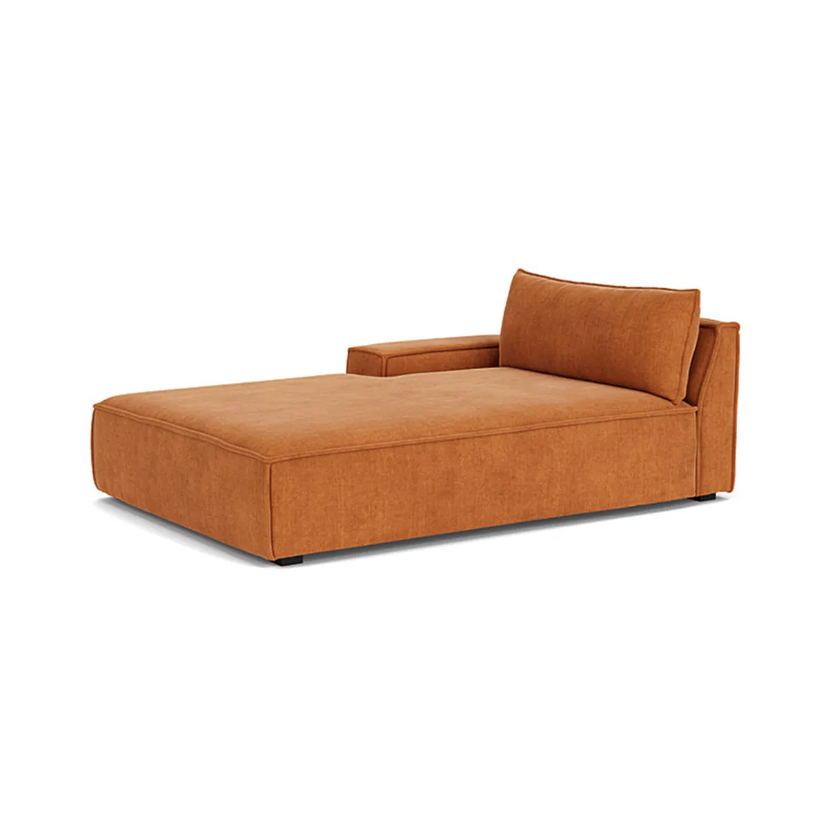Daphne Fabric 1 Seater Left Chaise  Modular Sofa