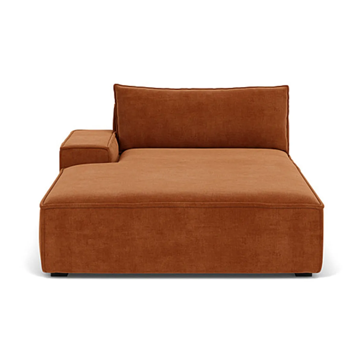 Daphne Fabric 1 Seater Left Chaise  Modular Sofa
