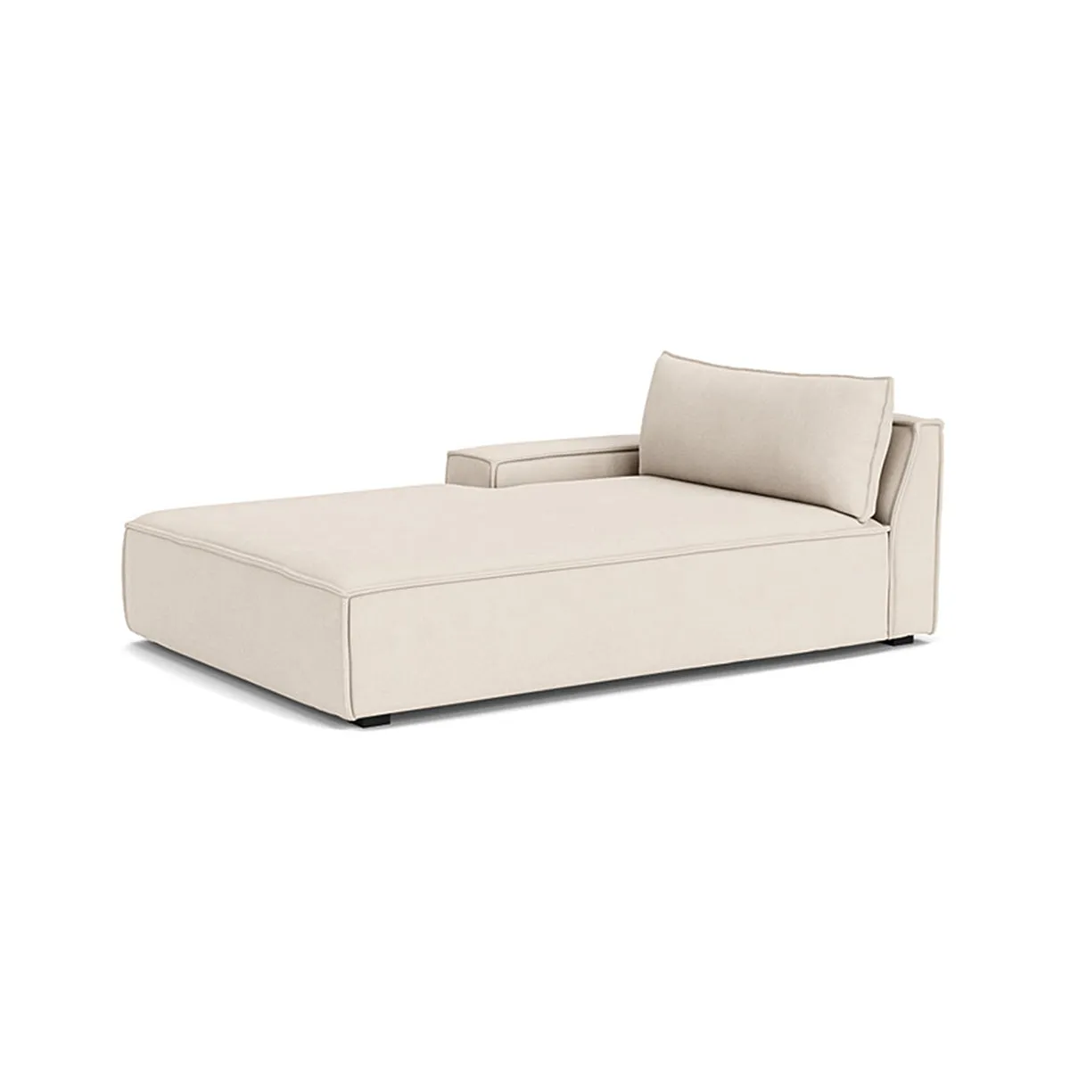 Daphne Fabric 1 Seater Left Chaise  Modular Sofa