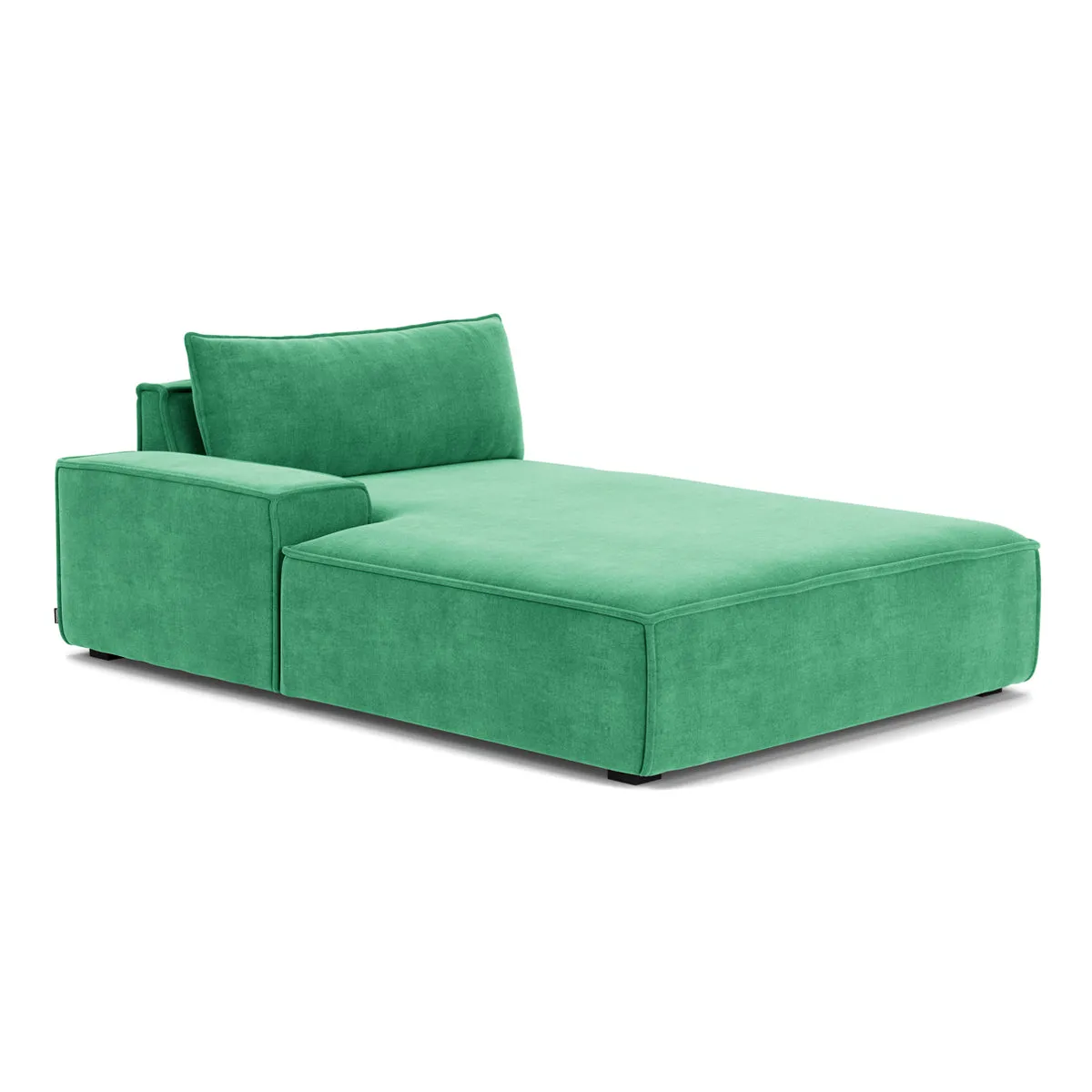 Daphne Fabric 1 Seater Left Chaise  Modular Sofa