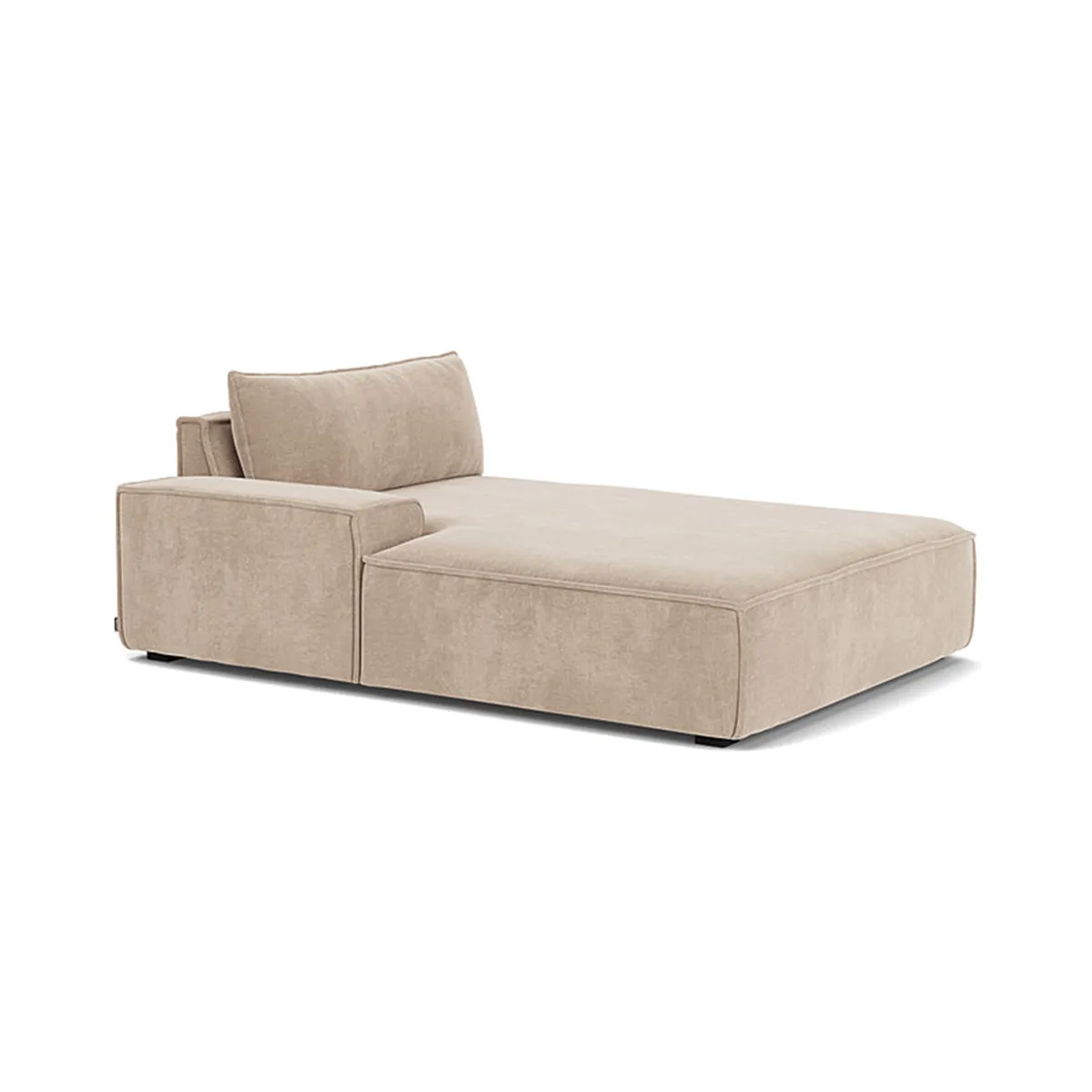 Daphne Fabric 1 Seater Left Chaise  Modular Sofa