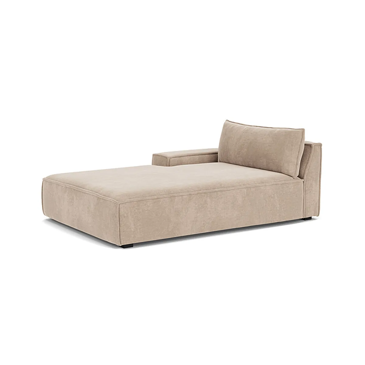Daphne Fabric 1 Seater Left Chaise  Modular Sofa