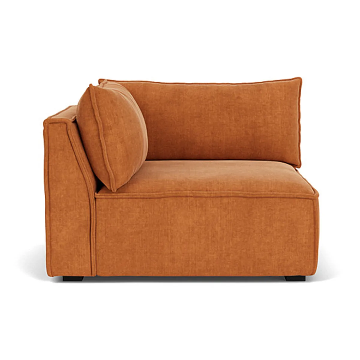 Daphne Fabric 1 Seater Left Corner Modular Sofa