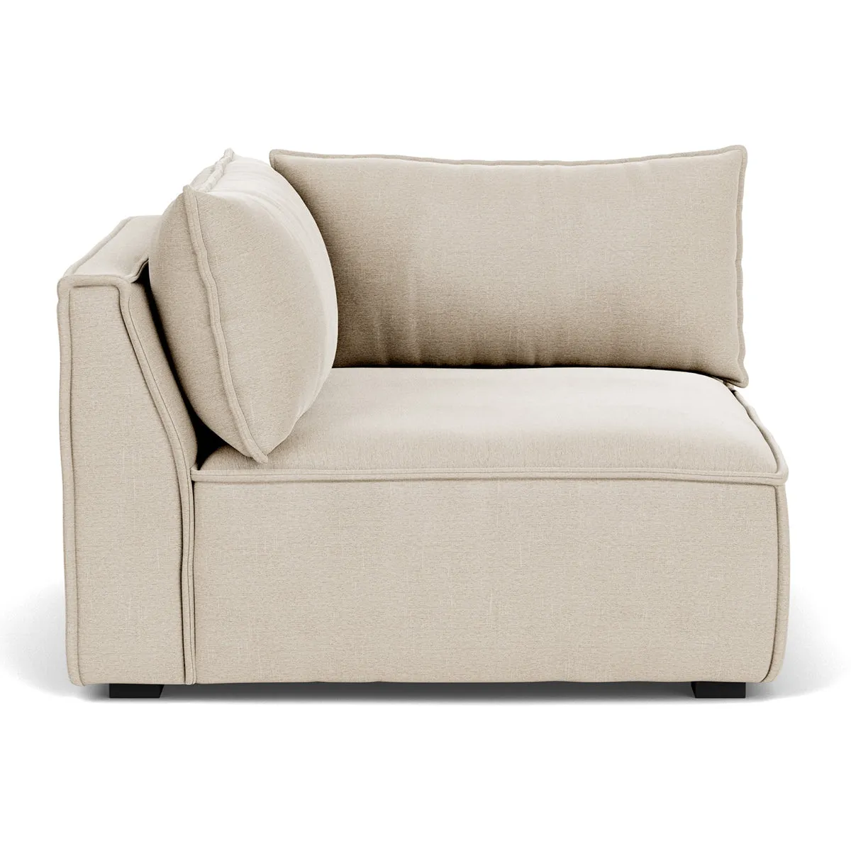 Daphne Fabric 1 Seater Left Corner Modular Sofa