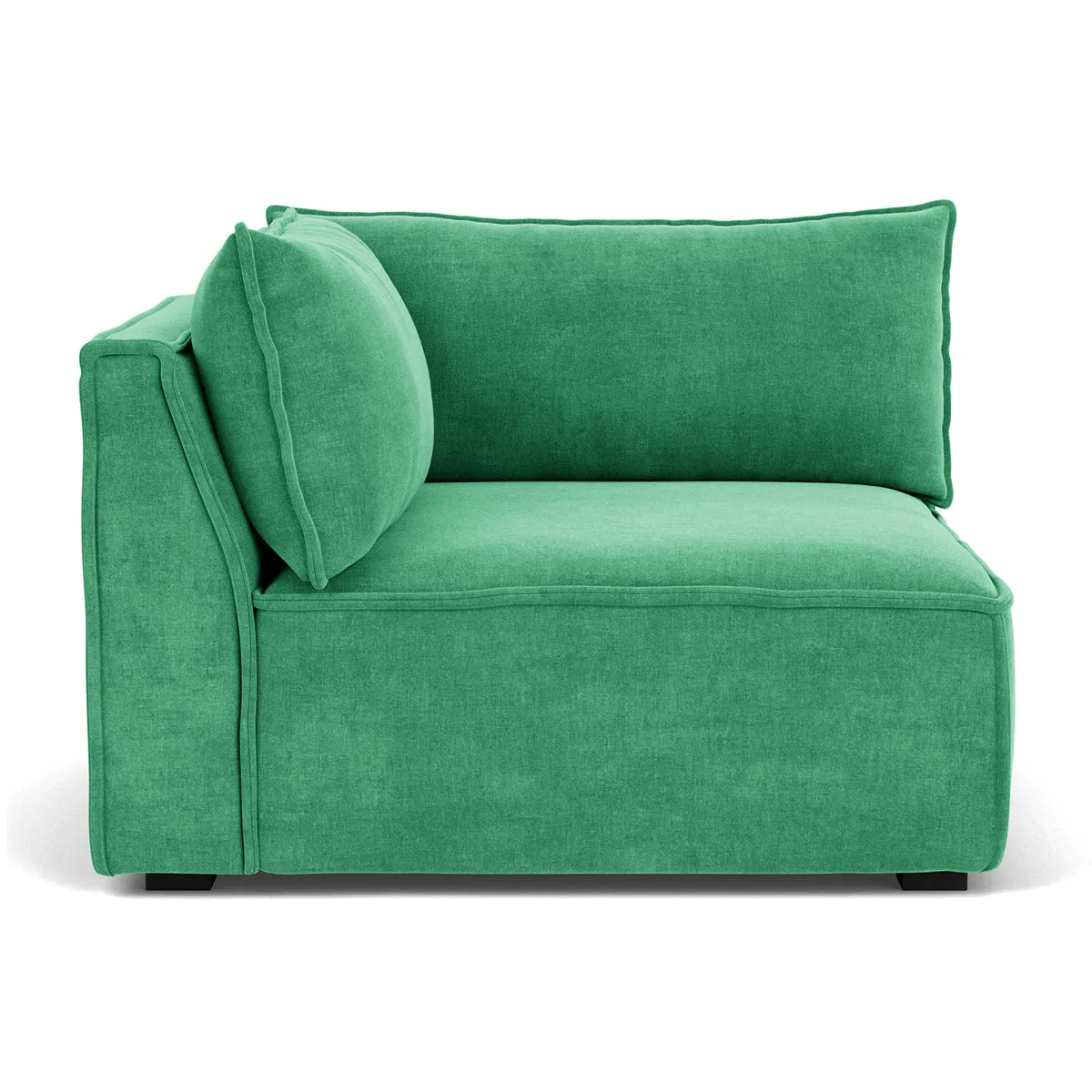 Daphne Fabric 1 Seater Left Corner Modular Sofa