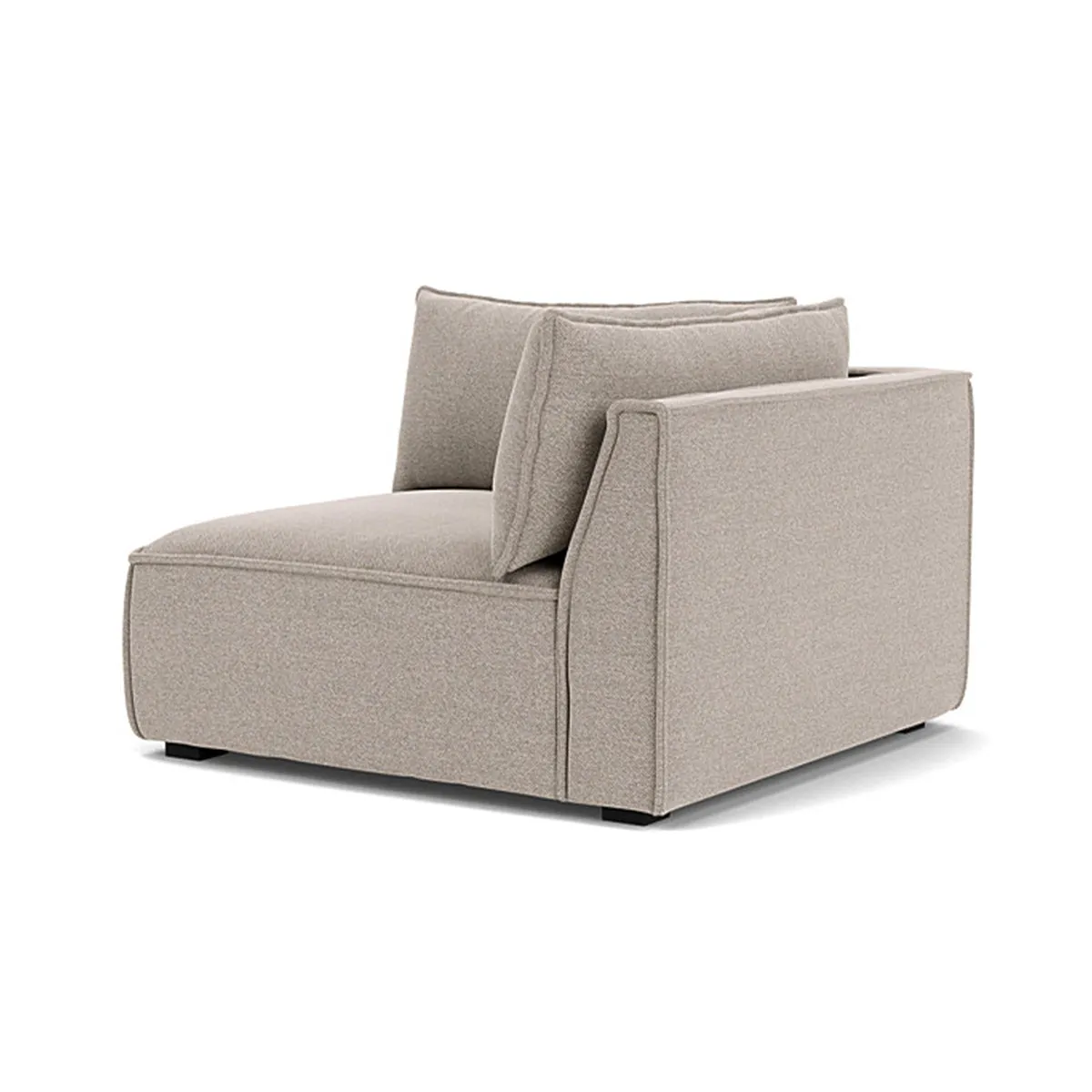Daphne Fabric 1 Seater Left Corner Modular Sofa