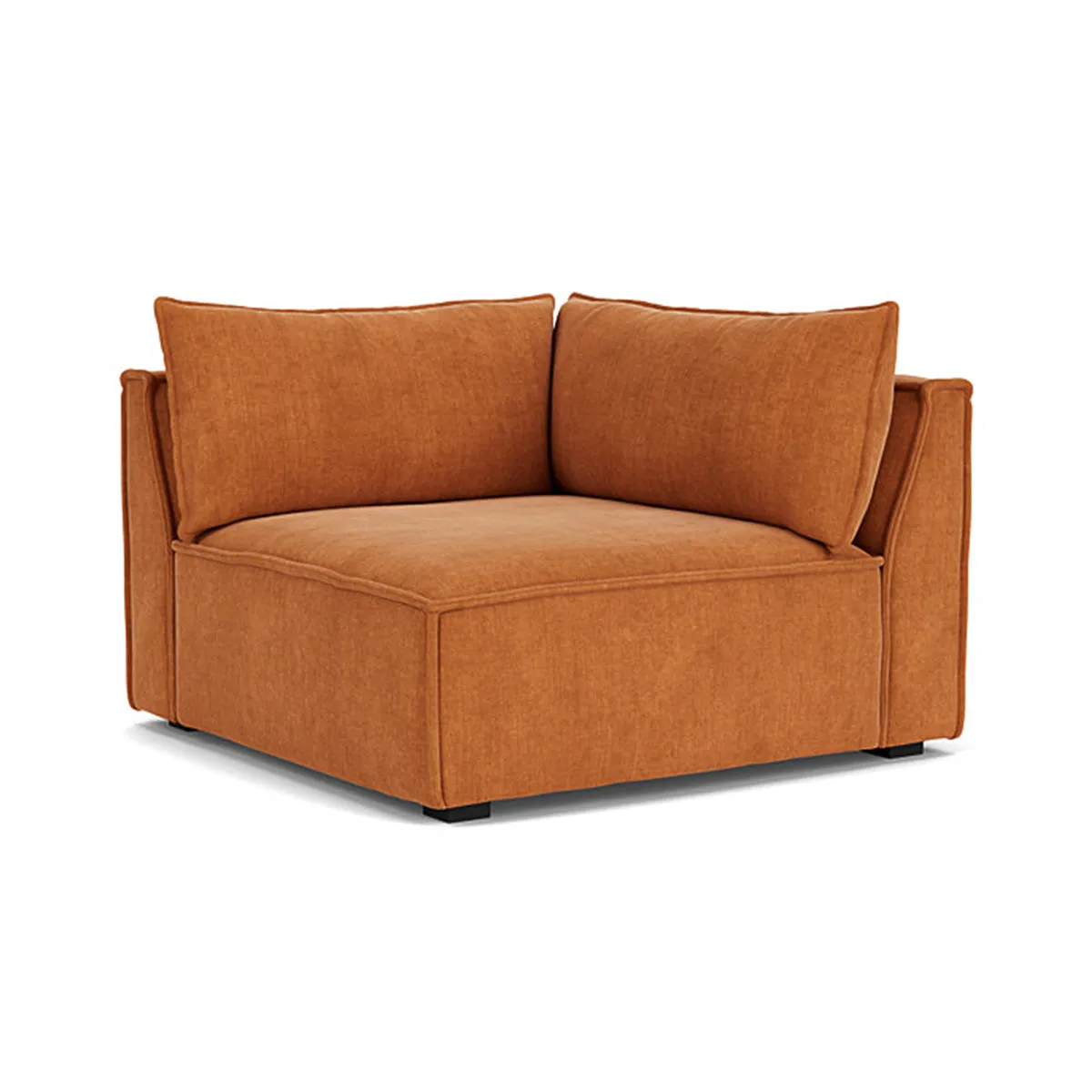 Daphne Fabric 1 Seater Left Corner Modular Sofa