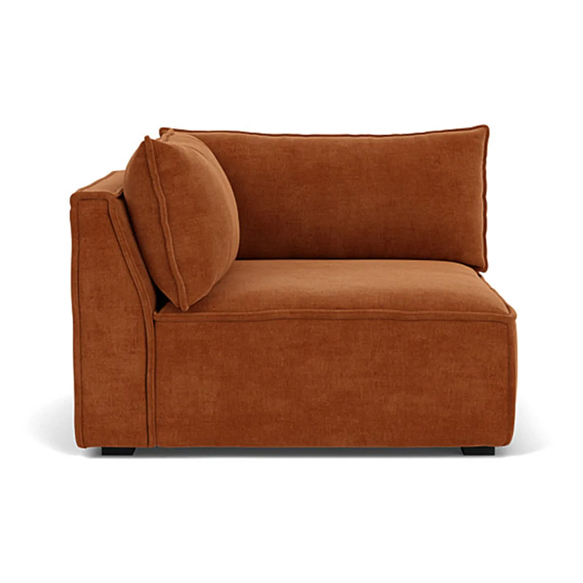 Daphne Fabric 1 Seater Left Corner Modular Sofa