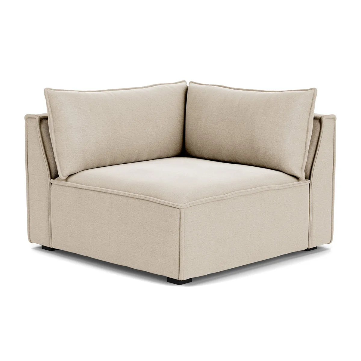 Daphne Fabric 1 Seater Left Corner Modular Sofa